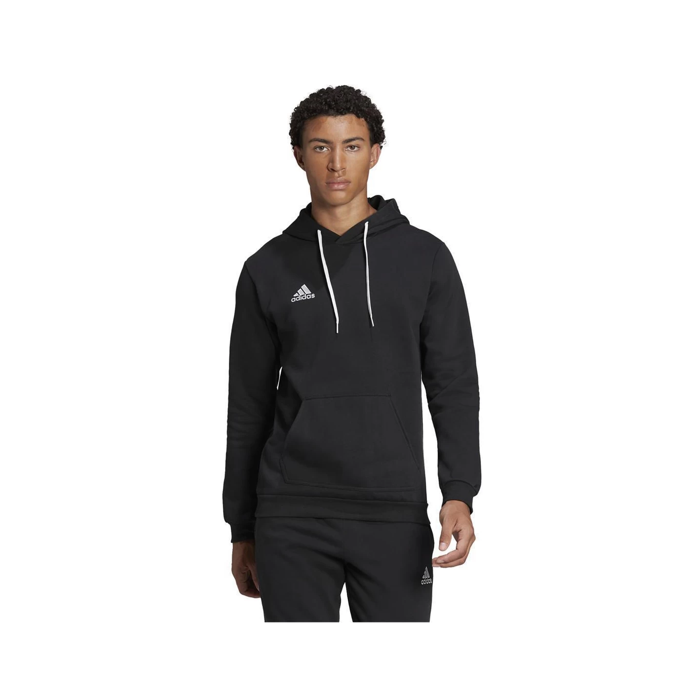 Adidas Entrada 22 Kapuzenpullover Baumwolle Herren - H57512 – Bild 2