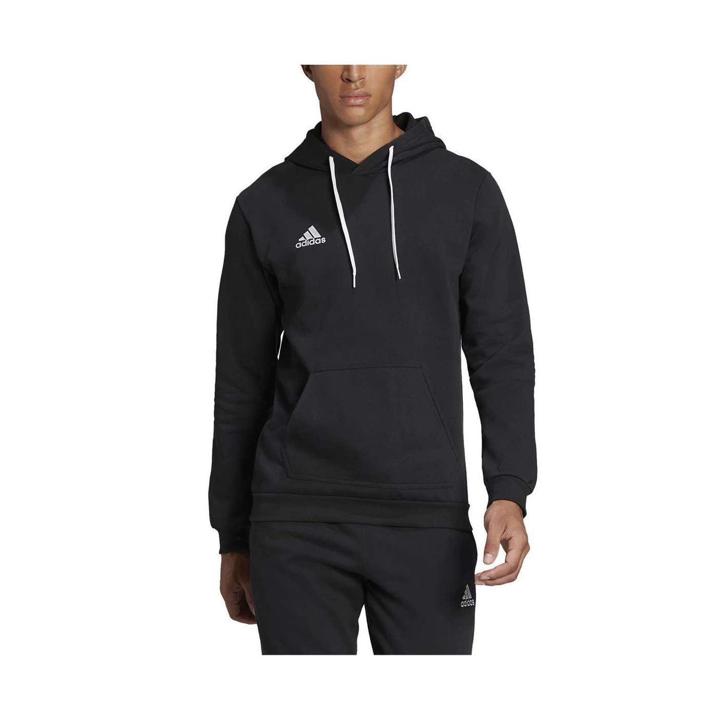 Adidas Entrada 22 Kapuzenpullover Baumwolle Herren - H57512 – Bild 4