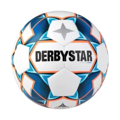 Derbystar Stratos Light Jugend-Trainingsball Weiß/blau