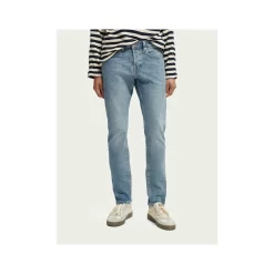 Scotch & Soda Essentials Jeans Ralston - Aqua Blue - 165604-3625