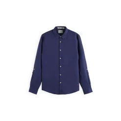 Scotch & Soda Freizeithemd Leinen - 171612-1149